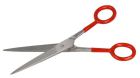 Metallschere mit silbernem Griff 7"