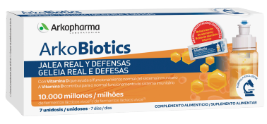 Arkobiotics Gel&eacute;e Royale und Abwehrkr&auml;fte f&uuml;r Erwachsene 7 Fl&auml;schchen