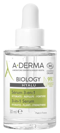 A-DERMA Biologie Hyalu Serum 3 in 1 30ml