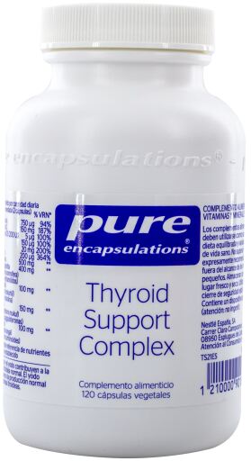 Pure Encapsulations Schilddr&uuml;sen-Unterst&uuml;tzungskomplex 120 Kapseln