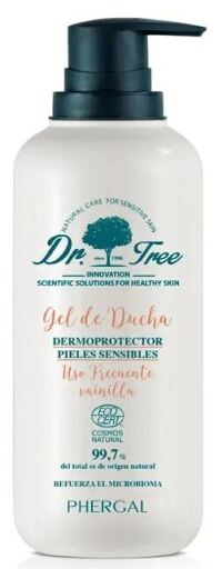 Dr. Tree Duschgel f&uuml;r h&auml;ufigen Gebrauch, 500 ml