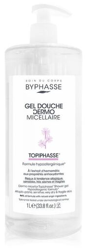 Byphasse Topiphasse Dermo Micellar Duschgel 1 L