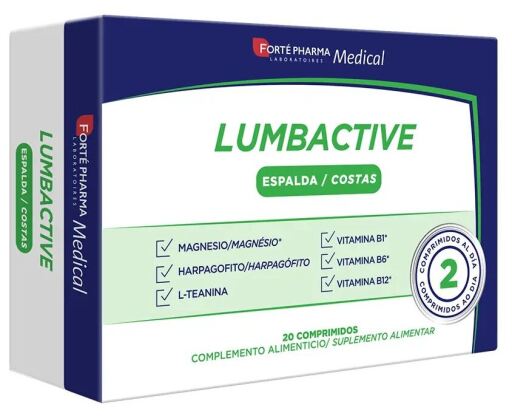 Fort&eacute; Pharma Lumbactive R&uuml;cken 20 Tabletten