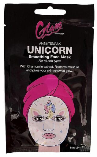Glam Of Sweden Gl&auml;ttende Einhorn-Gesichtsmaske 24 ml