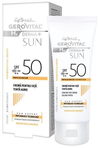 Gerovital Get&ouml;nte Gesichtscreme LSF 50 50 ml