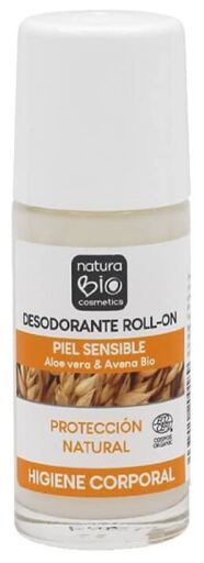 NaturaBIO Cosmetics Roll-On Deodorant Empfindliche Haut 50 ml
