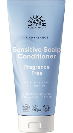 Urtekram Duftfreier Conditioner f&uuml;r empfindliche Kopfhaut, 180 ml