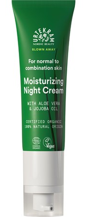 Urtekram Wild Lemongrass Blown Away Feuchtigkeitsspendende Nachtcreme 50 ml