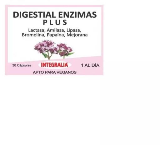 Verdauungsenzyme Plus 30 Kapseln.