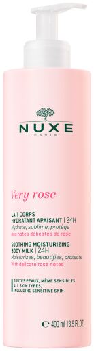 Nuxe Very Rose 24H feuchtigkeitsspendende K&ouml;rpermilch 400 ml