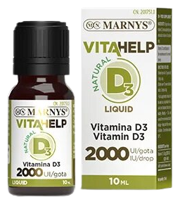 Marnys Vitahelp Fl&uuml;ssiges Vitamin D3 2000 IE 10 ml