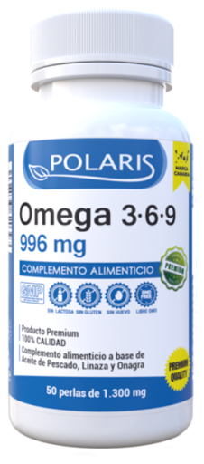 Omega 3-6-9 996 mg 50 Kapseln
