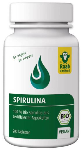 Raab Spirulina 200 Tabletten