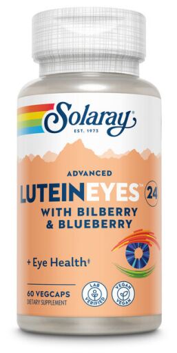 Solaray Lutein Eyes 24 Advanced 24 mg 60 Kapseln