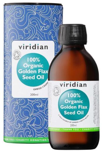 Viridian Goldenes Leinsamen&ouml;l 200 ml