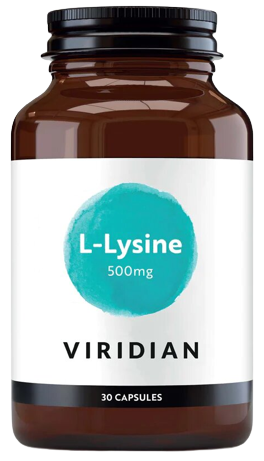 Viridian L-Lysin 500 mg 30 Kapseln