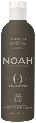 Noah Origins Shampoo mit reinigender Wirkung f&uuml;r fettiges Haar 250 ml