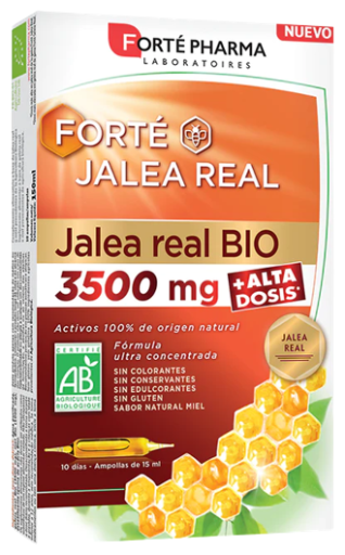 Forte Gel&eacute;e Royale 3500 mg 10 Ampullen