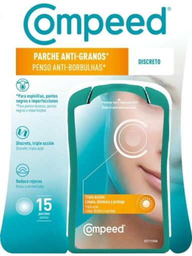 Compeed Discreet Anti-Pickel-Pflaster 15 St&uuml;ck