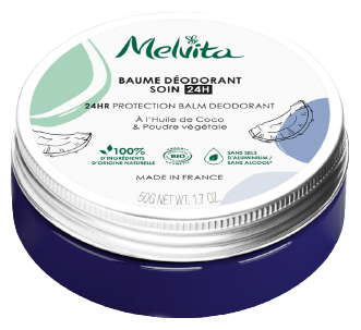 Melvita 24H Pflege Deodorant Balsam 50 gr