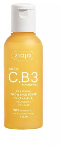 Ziaja Vitamin C.B3 Niacinamid Aufhellender Gesichtstoner 1 % 120 ml
