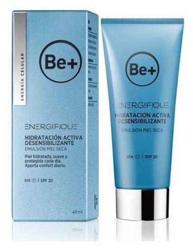 Be+ Energifique Feuchtigkeitscreme f&uuml;r trockene Haut LSF 20 40 ml