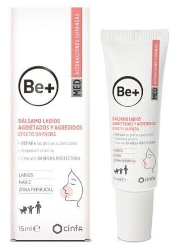 Be+ Med Balsam f&uuml;r rissige Lippen, 15 ml