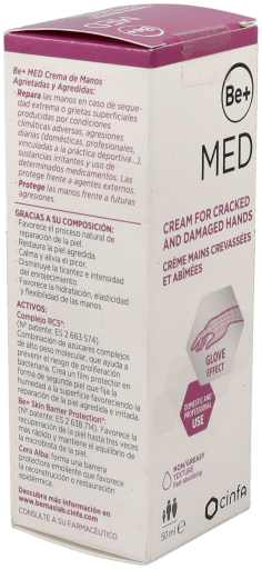 Be+ Med Creme f&uuml;r rissige und strapazierte H&auml;nde