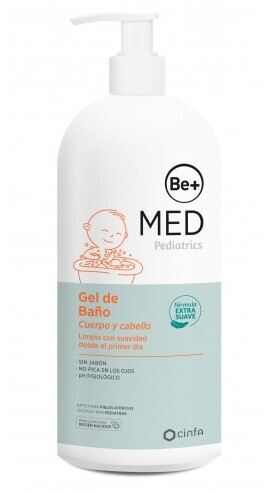 Be+ Med Pediatrics Seifenfreies Badegel 500 ml