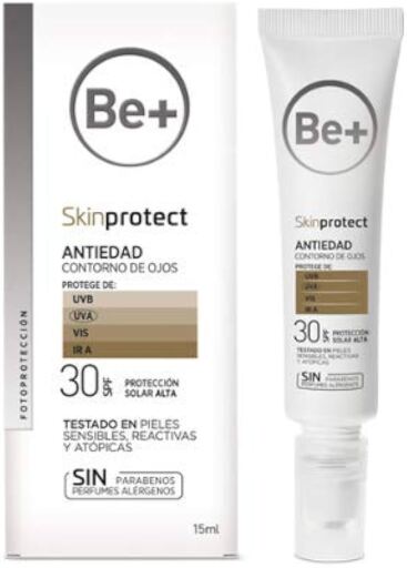 Be+ Skinprotect Anti-Aging Augenkontur LSF 30 15 ml