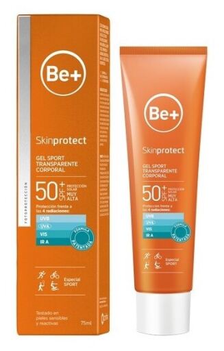 Be+ Skinprotect Gel Sport SPF 50+ 75 ml