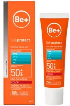 Be+ Skinprotect Ultrafluid mit Farbe LSF 50+ 50 ml