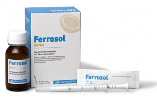 Laboratorios Vi&ntilde;as Ferrosol Tropfen 30 ml