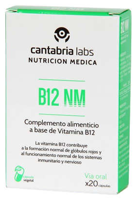 Cantabria Labs B12 Nm 20 Kapseln