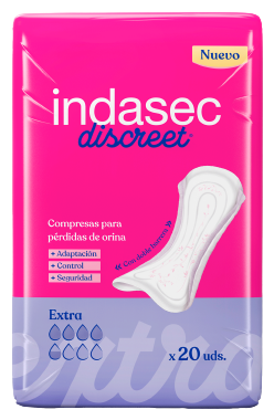 Indasec Diskrete Indabox Extra 6 Packungen x 20 Einheiten