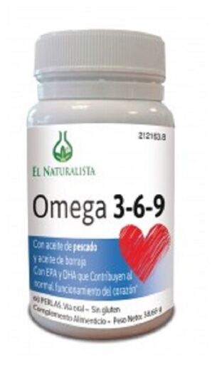 El Naturalista Omega 3,6,9 60 Perlen