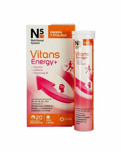 Ns Nutritional System NS Vitans Energy+ Limette 20 Kapseln