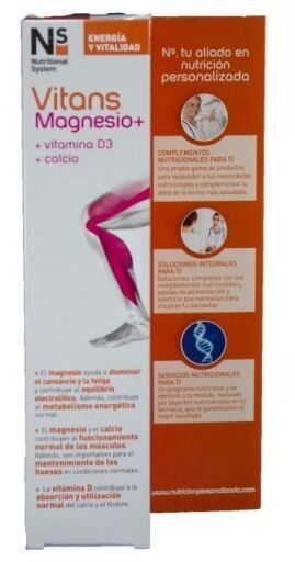 Ns Nutritional System Ns Vitans Magnesium+ 15 Kapseln