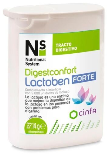Ns Nutritional System Ns Digest Comfort Lactoben Forte 60 Kapseln