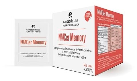 Cantabria Labs NMcer Memory 30 Umschl&auml;ge