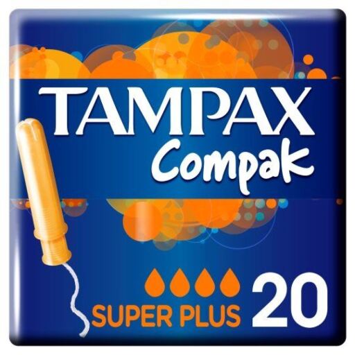 Tampax Compack Super Plus Tampons