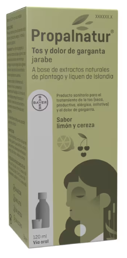 Bayer Propalnatur Husten und Halsschmerzen 120 ml