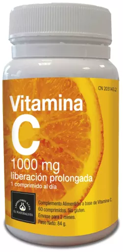 El Naturalista Vitamin C 1000 mg 60 Tabletten