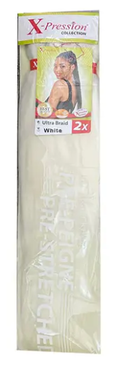 Pre-Peigne Extensions Wei&szlig;