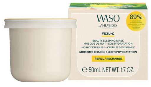 Shiseido Yuzu C Beauty Schlafmaske Nachf&uuml;llpackung 50 ml