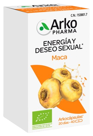 Arkopharma Arkoc&aacute;psulas Maca Bio 40 Kapseln