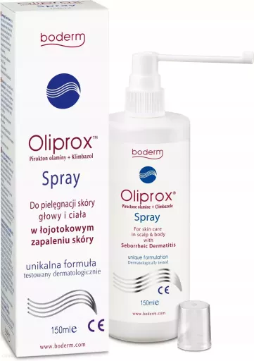 Boderm Oliprox Spray Behandlung Seborrhoische Dermatitis 150 ml