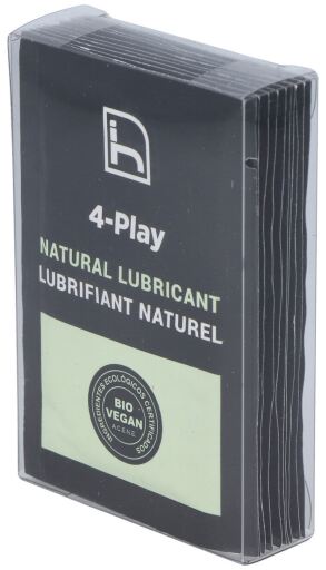 4-Play Nat&uuml;rliches Gleitmittel 10 Einheiten