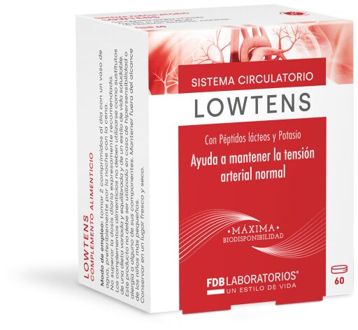 FDB Laboratorios Lowtens Milchs&auml;urepeptide 60 Tabletten