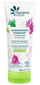 Fleurance Nature Reinigendes Kletten-Brennnessel-Shampoo 200 ml